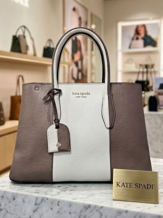 kate spade Handbags - Kate Spade Eva Split Handle Small Top Zip Satchel